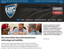 Tablet Screenshot of coptech.com